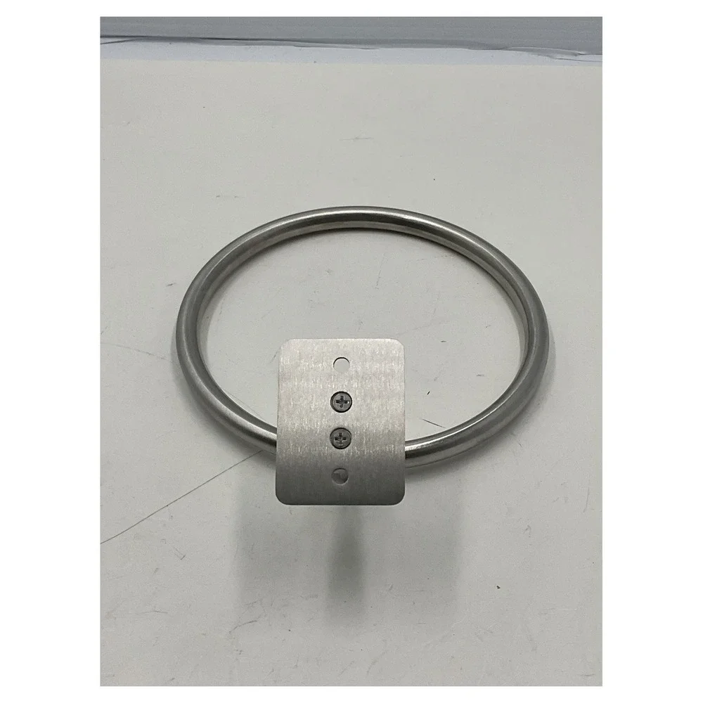 Unbranded Brushed Stainless‎ Steel Wall Mounted Towel Ring Holder 6.5